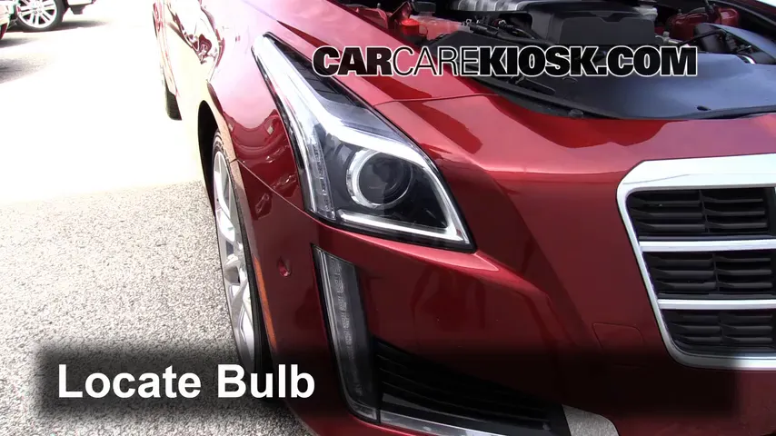 2015 Cadillac CTS 2.0L 4 Cyl. Turbo Lights Turn Signal - Front (replace bulb)